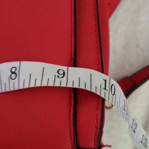 Kate & Alex Cuffaro Italian Design Red Backpack - Picture 12 of 14